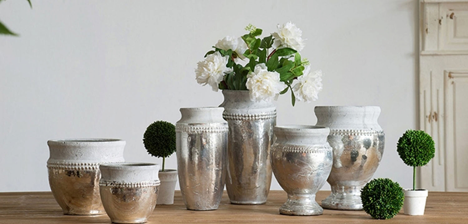 Ваза Vase Argenta silver 27 Ваза Vase Argenta silver 27 - Loft-Concept в Челябинске