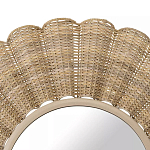 Зеркало круглое в плетеной раме Reed Mirror варинант исполнения - 2 | Loft Concept в Челябинске