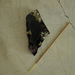 Подставка под благовония из эпоксидной смолы с цветами черная Epoxy Resin Flowers Incense Stand Black варинант исполнения - 3 | Loft Concept в Челябинске