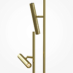 Напольный торшер светодионый золотой Lumen Duo варинант исполнения - 2 | Loft Concept в Челябинске