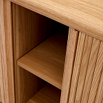 Буфет с 2-мя раздвижными дверцами из ясеневого шпона Toinette варинант исполнения - 3 | Loft Concept в Челябинске