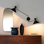 Бра с 2-мя поворотными плафонами Davy Duo Wall Lamp варинант исполнения - 2 | Loft Concept в Челябинске