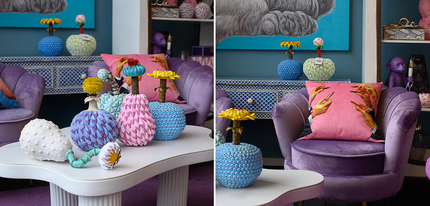 Статуэтка тропический фрукт Tropical Fruit soft blue Статуэтка тропический фрукт Tropical Fruit soft blue - Loft-Concept в Челябинске