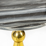 Кофейный столик с мраморной столешницей Sleeve Arabia варинант исполнения - 3 | Loft Concept в Челябинске