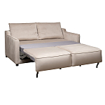 Диван двухместный раскладной светло-серый с кантом Pride варинант исполнения - 2 | Loft Concept в Челябинске