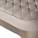 Стул барный светло-серый из экокожи Spectacular High Bar Stool варинант исполнения - 4 | Loft Concept в Челябинске