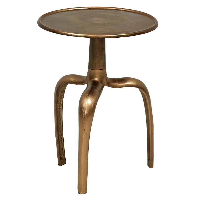 Приставной стол Hercule side table Винтажная латунь Приставной стол Hercule side table Винтажная латунь в Челябинске | Loft Concept