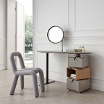 Консоль с зеркалом и  3-мя вращающимися ящиками Eloida варинант исполнения - 2 | Loft Concept в Челябинске