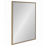 Зеркало прямоугольное в фактурной золотой раме Reflective Fabric варинант исполнения - 1 | Loft Concept в Челябинске