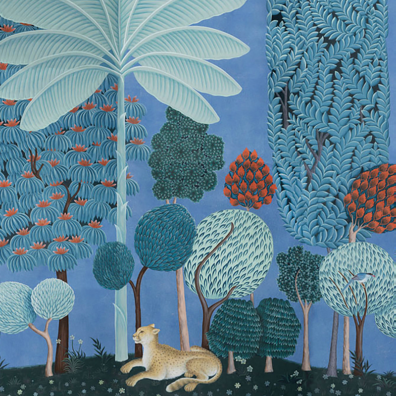 Мебельная ткань Oasis Blue Велюр   в Челябинске | Loft Concept 