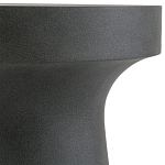 Приставной стол из искусственного камня Chess Black варинант исполнения - 2 | Loft Concept в Челябинске