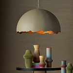 Подвесной светильник в форме купола с сочетанием золотого и оливкового цвета Eggshell варинант исполнения - 3 | Loft Concept в Челябинске