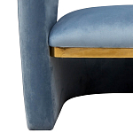 Кресло голубое Walsh Blue Armchair варинант исполнения - 2 | Loft Concept в Челябинске
