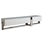 Тумба под телевизор со стеклянным фасадом Modern TumbvTV варинант исполнения - 1 | Loft Concept в Челябинске