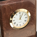 Настольный письменный набор из лемезита и змеевика с часами Royal Accessory варинант исполнения - 4 | Loft Concept в Челябинске