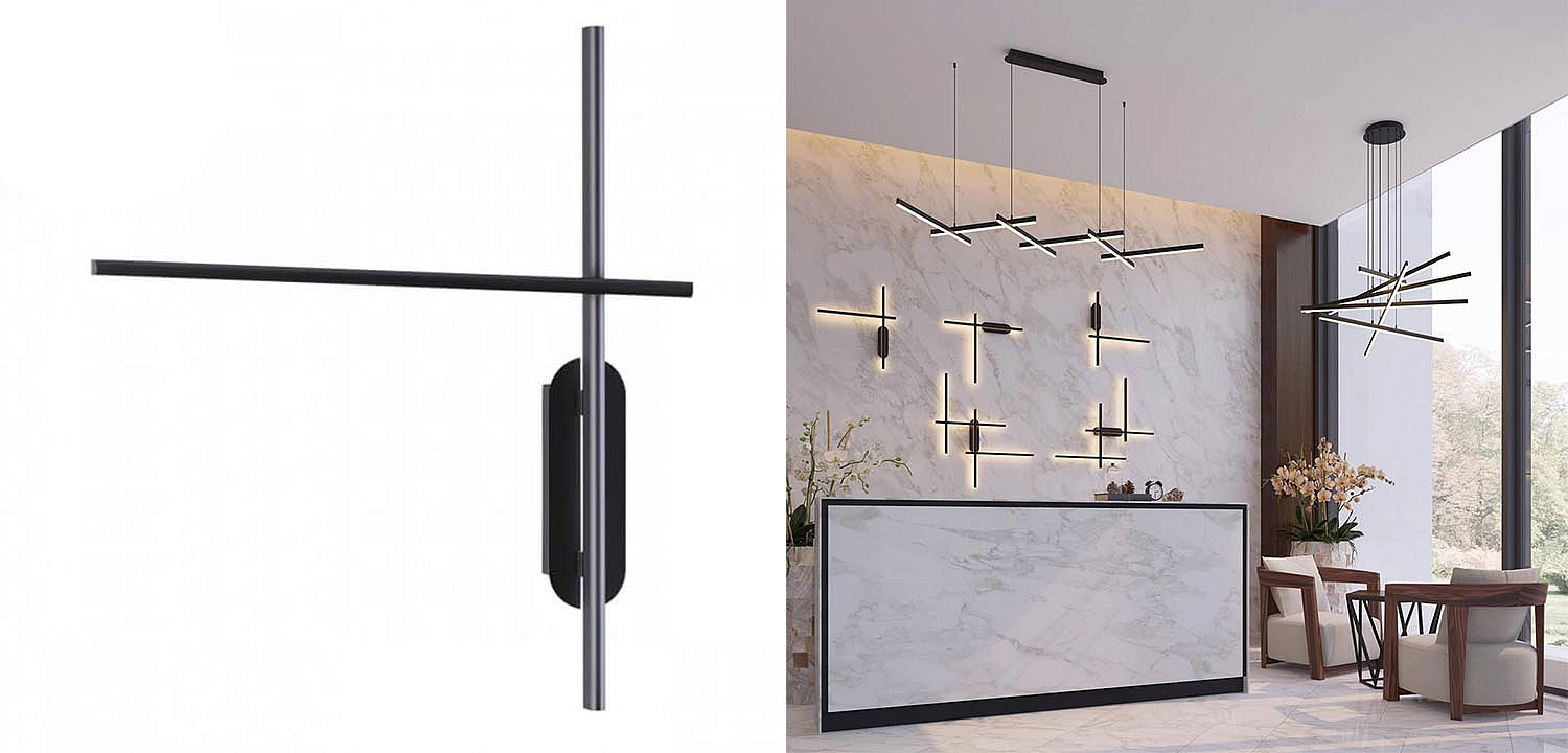 Бра Rolf Two Black Lines Бра Rolf Two Black Lines - Loft-Concept в Челябинске