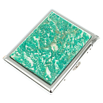 Портсигар с газовой зажигалкой из натурального камня Амазонит Stone Cigarettes Cases варинант исполнения - 1 | Loft Concept в Челябинске