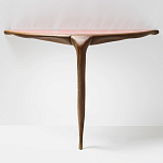 Дизайнерская консоль деревянная на одной ножке Poltronova Gallino Connsole Table варинант исполнения - 2 | Loft Concept в Челябинске