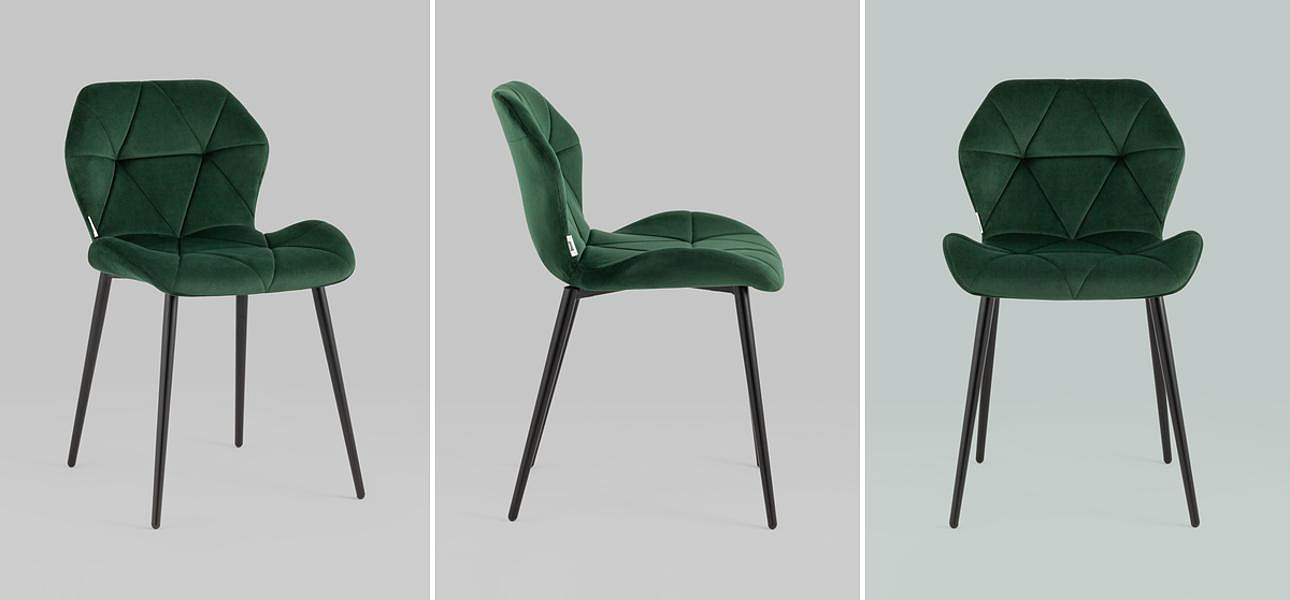 Стул Jeroen Chair II Зеленый Велюр Стул Jeroen Chair II Зеленый Велюр - Loft-Concept в Челябинске