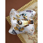 Шкатулка фиолетового цвета с рисунком бабочек и крышкой с фигуркой птицы на ветке Eden Garden варинант исполнения - 9 | Loft Concept в Челябинске