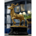 Держатель для книг в виде оленя из фарфора и бронзы Eden Garden porcelain and bronze варинант исполнения - 3 | Loft Concept в Челябинске