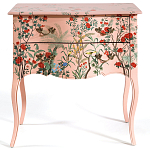 Комод розовый с росписью Цветы L.XV CHEST OF DRAWERS Flowers варинант исполнения - 1 | Loft Concept в Челябинске