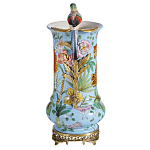 Ваза из фарфора с птицей на бронзовой ветке Garden of Eden варинант исполнения - 3 | Loft Concept в Челябинске