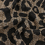 Мебельная ткань Жаккард коричневый животный принт 145 см T2-140 варинант исполнения - 1 | Loft Concept в Челябинске