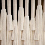 Декор на стену Белые Кисти Wall decor White Tassels варинант исполнения - 1 | Loft Concept в Челябинске