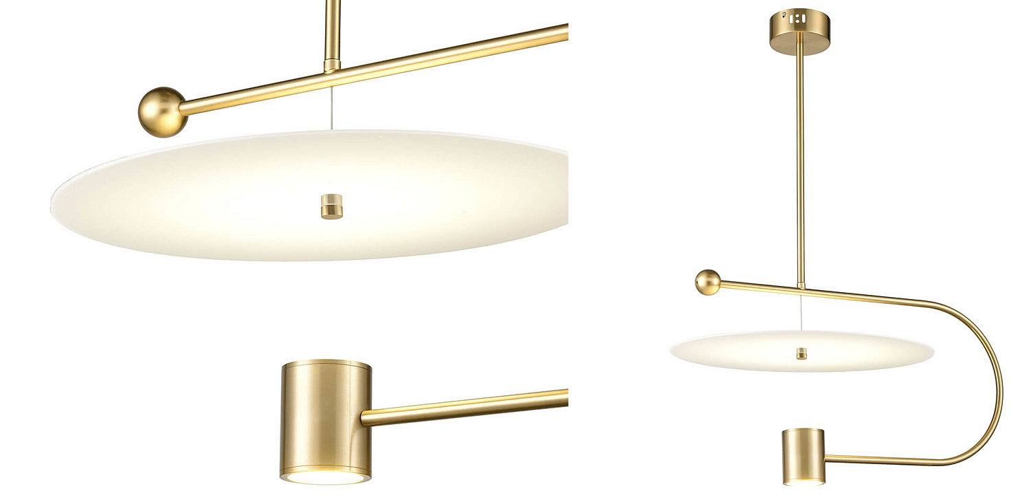 Подвесной светильник Gaspar Half Oval Подвесной светильник Gaspar Half Oval - Loft-Concept в Челябинске