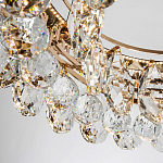 Люстра с хрустальными подвесками в форме капель Sidney Crystal Chandelier 80 варинант исполнения - 3 | Loft Concept в Челябинске