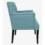 Кресло Addison Chic Armchair blue flax варинант исполнения - 1 | Loft Concept в Челябинске
