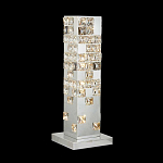 Настольная лампа прямоугольная с мозаичным хрустальным оформлением Sparks of Crystal варинант исполнения - 2 | Loft Concept в Челябинске