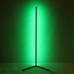 Торшер черного цвета на угловом основании Arteriors варинант исполнения - 6 | Loft Concept в Челябинске