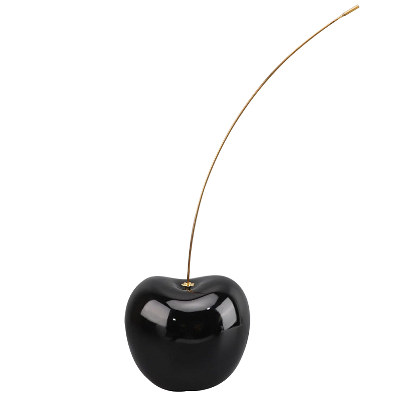 Декоративная статуэтка вишня Cherry Black Statuette Черный Золотой Декоративная статуэтка вишня Cherry Black Statuette Черный Золотой в Челябинске | Loft Concept