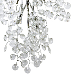 Бра с хрустальными подвесками на металлических ветках Fairytree Light Silver Wall Lamp варинант исполнения - 2 | Loft Concept в Челябинске