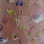 Шкатулка из эпоксидной смолы с цветами розовая Epoxy Resin Square Box Pink варинант исполнения - 3 | Loft Concept в Челябинске