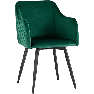 Стул Вращающийся Nika Chair Цвет Изумрудный Зеленый