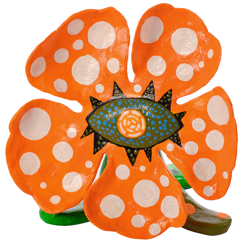 Декоративная статуэтка Yayoi Kusama Flowers that Bloom at Midnight Orange Мульти Оранжевый Декоративная статуэтка Yayoi Kusama Flowers that Bloom at Midnight Orange Мульти Оранжевый в Челябинске | Loft Concept