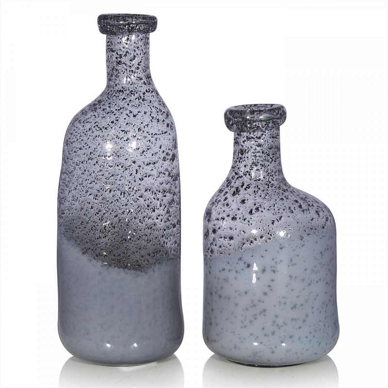 Ваза Glass Lava Серый (Gray) Ваза Glass Lava Серый (Gray) в Челябинске | Loft Concept