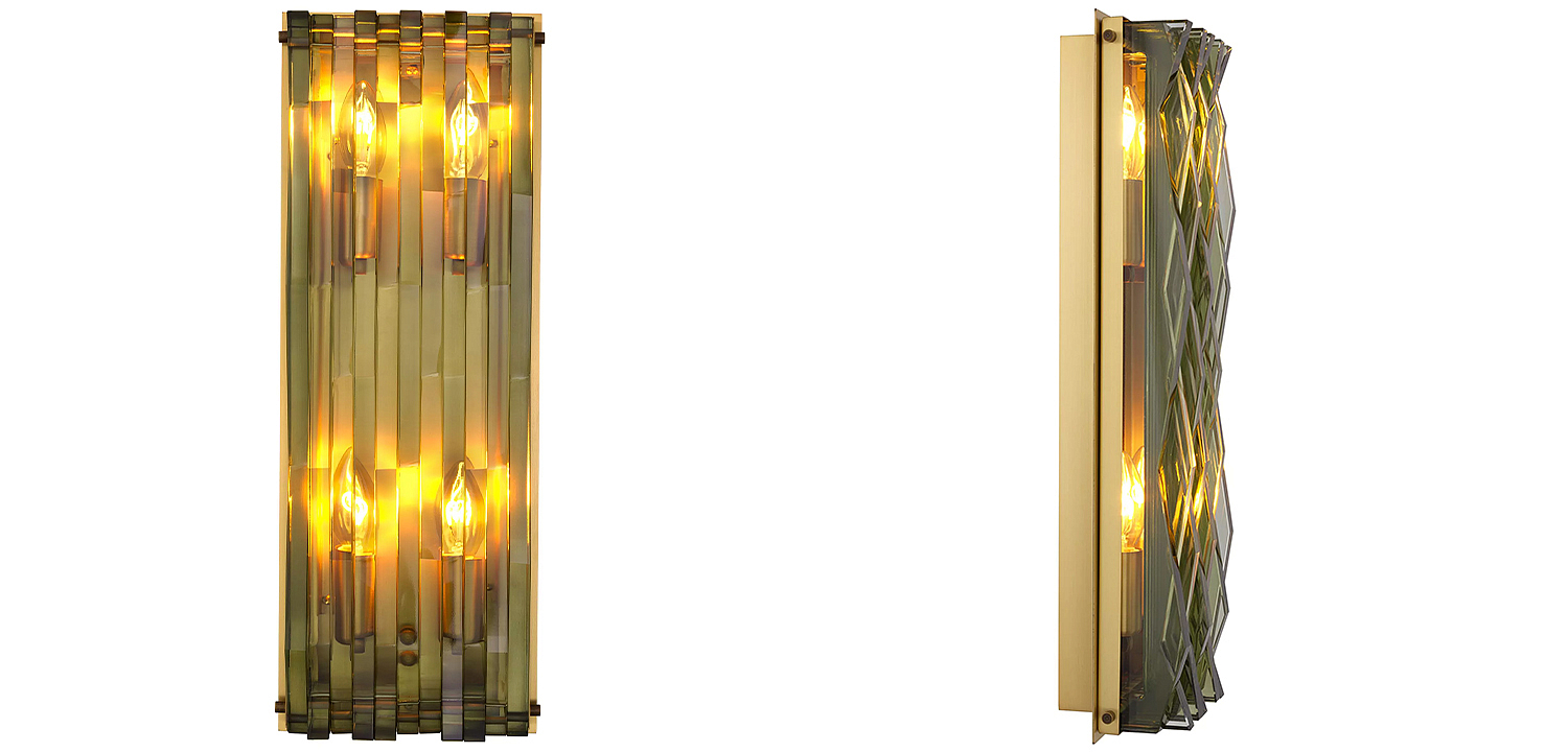 Бра Eichholtz Wall Lamp Nuvola L Green Бра Eichholtz Wall Lamp Nuvola L Green - Loft-Concept в Челябинске