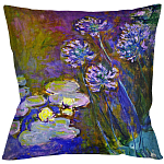 Подушка декоративная Цветы Impressionism in Art варинант исполнения - 1 | Loft Concept в Челябинске