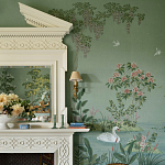 Обои ручная роспись Harpsden blue варинант исполнения - 5 | Loft Concept в Челябинске