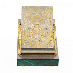 Подставка для телефона из натурального камня малахит Natural Stone Stand варинант исполнения - 3 | Loft Concept в Челябинске