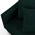 Мебельная ткань Шенилл темно-зеленый цвет 138 см T4-36 варинант исполнения - 3 | Loft Concept в Челябинске