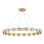 Люстра кольцевая с круглыми светодиодными источниками света Maxine Light варинант исполнения - 8 | Loft Concept в Челябинске