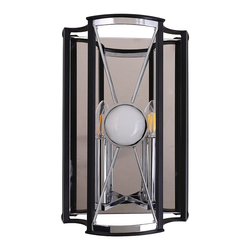Бра Candles Cell Chromium Sconces Хром Черный Бра Candles Cell Chromium Sconces Хром Черный в Челябинске | Loft Concept