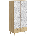 Шкаф с принтом Cotton варинант исполнения - 1 | Loft Concept в Челябинске