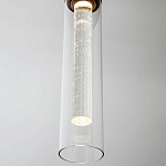 Подвесной светильник золото Sparkling Bubbles Tube Gold Hanging Lamp варинант исполнения - 4 | Loft Concept в Челябинске