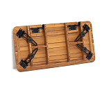 Двухместный диван из акации без подлоконтиков Amra варинант исполнения - 4 | Loft Concept в Челябинске